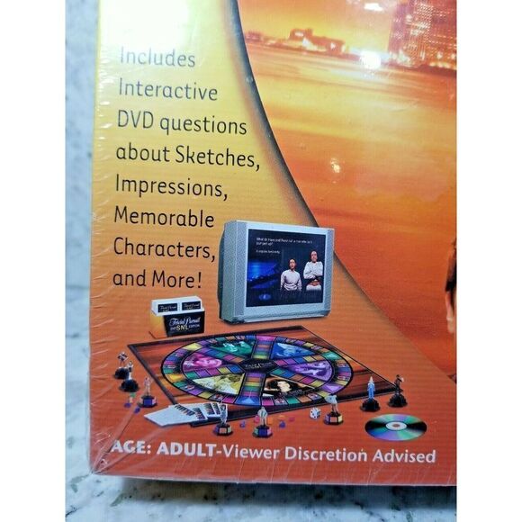 Trivial Pursuit Game SNL Interactive Edition 2004 100% Complete DVD Sealed‎ - Picture 2 of 8